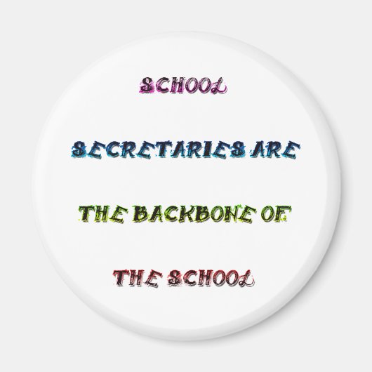 AIMANT SECRÉTAIRES SCOLAIRES (Devant)