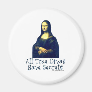 Aimant Secrets de diva de Mona Lisa