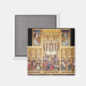 Aimant Section centrale du Retable Ambierle (Recto/Verso)