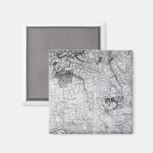 Aimant Section d'une feuille de l'enquête (Recto/Verso)