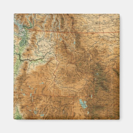 Aimant Section ouest des États-Unis (Devant)