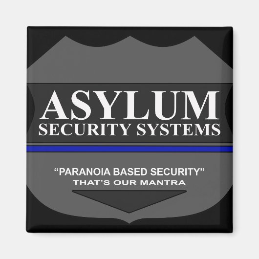 Aimant Sécurité basée sur la paranoïa (Devant)