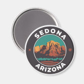 Aimant Sedona Arizona (Recto/Verso)