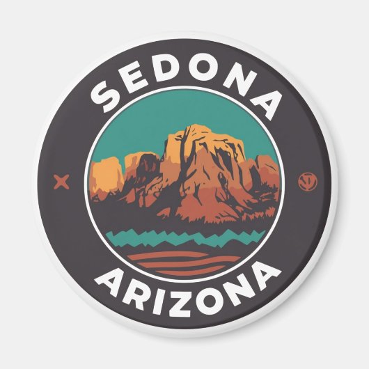 Aimant Sedona Arizona (Devant)