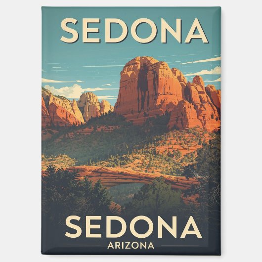 Aimant Sedona Arizona (Recto)