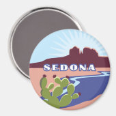Aimant Sedona, Arizona (Recto/Verso)