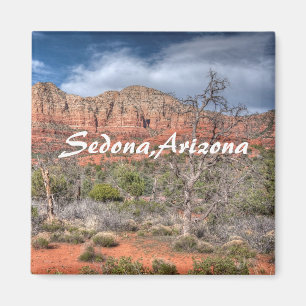 Aimant Sedona Arizona paysage rocheux rouge