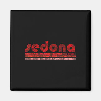 Aimant Sedona arizona rétro vintage patiné randonnée