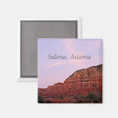 Aimant Sedona, Arizona roches rouges (Recto/Verso)