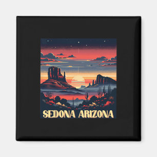 Aimant Sedona Az Randonnée Extérieur Montagne Sedona Usa