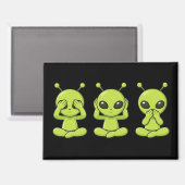 Aimant See, Hear, Speak No Evil (Recto/Verso)