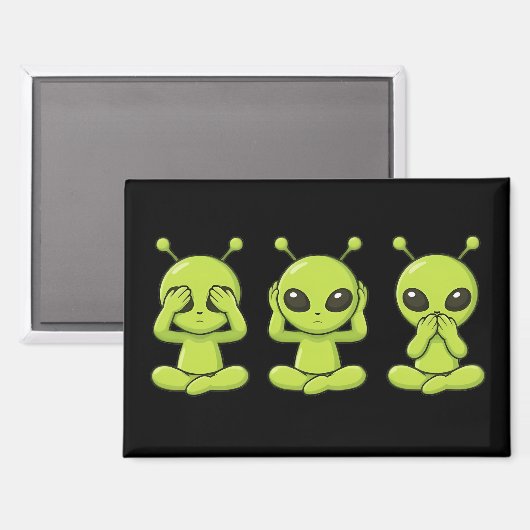 Aimant See, Hear, Speak No Evil (Recto/Verso)