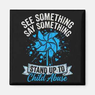 Aimant See Something Say Something Pinwheel Child