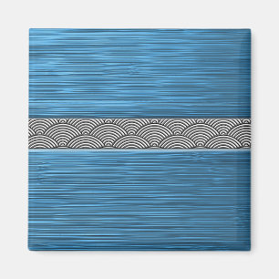 Aimant seigai turquoise
