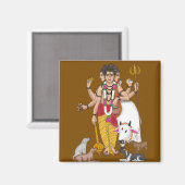 Aimant Seigneur Dattatreya  (Recto/Verso)