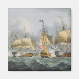 Aimant Seigneur Howe dans la Reine Charlotte, cassant