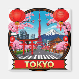 Aimant 🧲 Séjour à Tokyo au Japon 🌆