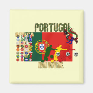 Aimant Selecção Portuguesa - 32 Saises Futebol Arte