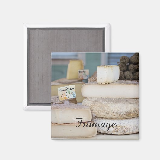Aimant Sélection de Fromage Rustique Français (Recto/Verso)