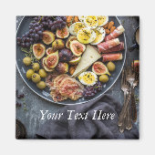 Aimant Sélection de nourriture italienne (Devant)