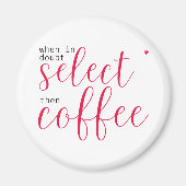 Aimant Sélectionnez Etoile, puis Café (pour les femmes en (Devant)