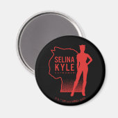 Aimant Selina Kyle Catwoman - logo (Recto/Verso)