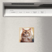 Aimant Selkirk Rex Breed Of Cat (In Situ (Lave-vaisselle))