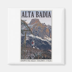Aimant Sella Ronda - gondole d'Alta Badia