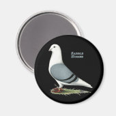 Aimant Selle bleue Homer (Recto/Verso)