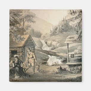 Aimant "Sellez la réparation", affiche pour le starr de