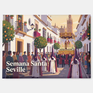 Aimant Semaine Sainte Séville Espagne