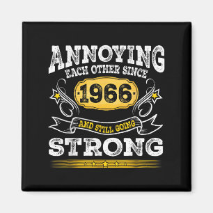 Aimant S'embêter Depuis 1966 Anniversaire Mariage