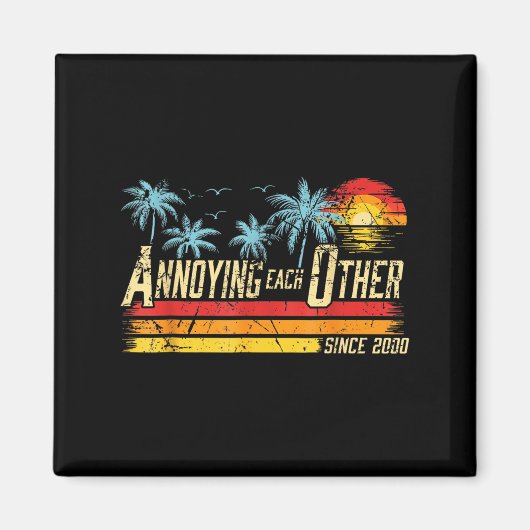 Aimant S'embêter Depuis 2000 Couple Marié Sinc (Devant)