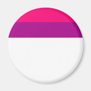 Aimant Semi-bisexual pride flag