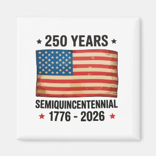 Aimant Semiquince du 4 juillet anniversaire patriotique 2