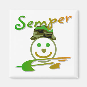Aimant Semper fi