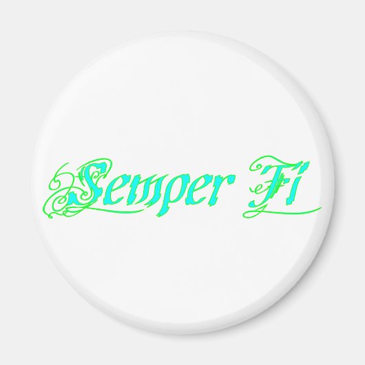 Aimant Semper Fi (Devant)