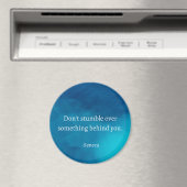 Aimant Seneca : Concentrons-nous sur l'avenir, ne tombez (In Situ (Lave-vaisselle))