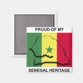 Aimant Sénégal (Recto/Verso)