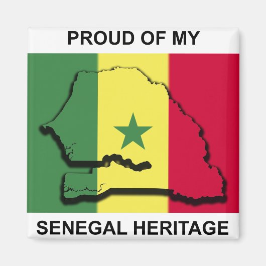 Aimant Sénégal (Devant)