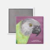 Aimant Sénégal Parrot Pastel (Recto/Verso)