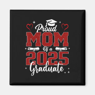 Aimant Senior Mom 2025 Graduation Fier Maman D'Un 2025 Gr