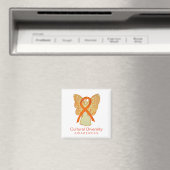 Aimant Sensibilisation à la diversité culturelle Ruban An (In Situ (Lave-vaisselle))