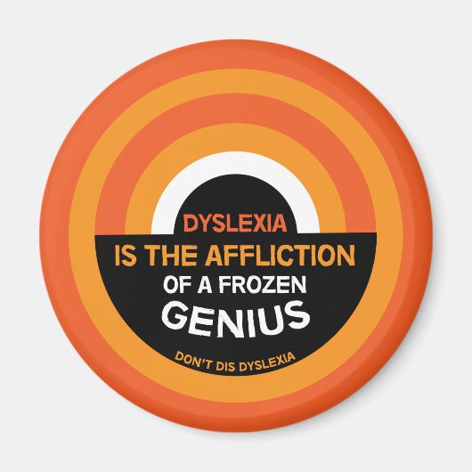 Aimant Sensibilisation à la dyslexie | Support | Mug de c (Devant)