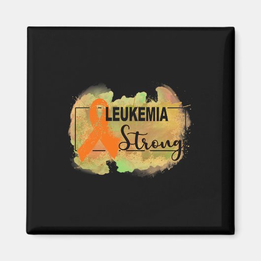 Aimant Sensibilisation à la leucémie 1 (Devant)