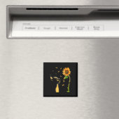Aimant Sensibilisation à la leucémie du tournesol (In Situ (Lave-vaisselle))