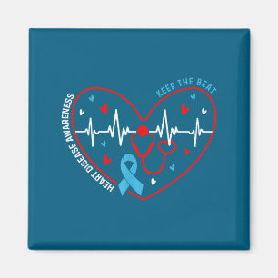 Aimant Sensibilisation à la maladie cardiaque Survivant d