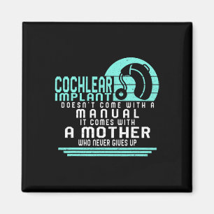 Aimant Sensibilisation à la perte auditive Mère Cochléair