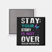 Aimant Sensibilisation à la prévention du suicide L'histo (Recto/Verso)