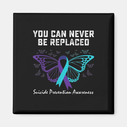 Aimant Sensibilisation à la prévention du suicide Vous ne (Devant)